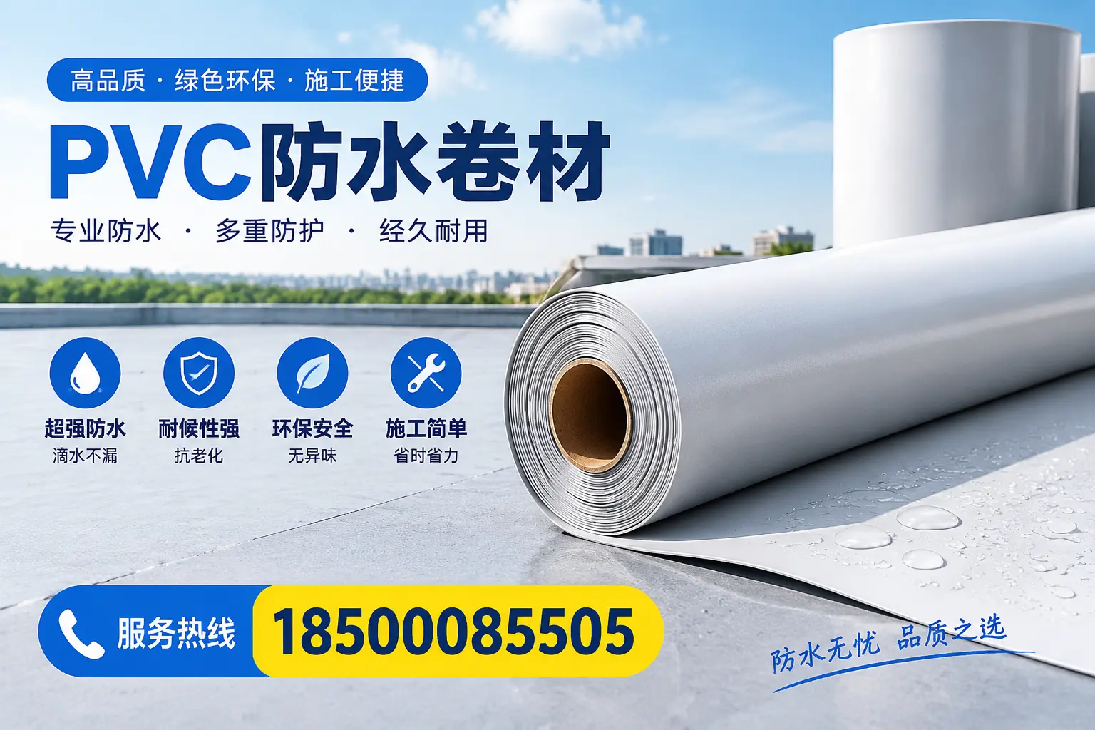 选用PVC防水卷材时需要避开的常见误区，特别是在文山